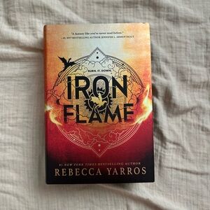 Iron Flame and Fourth Wing- Books by Rebecca Yarros